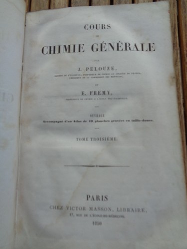 Cours chimie générale - chimie, par