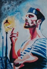 Marin sexy, smoker sailor, by Erik-H