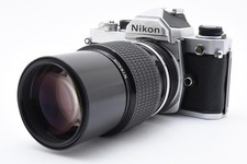 Appareil photo reflex argentique Nikon FM 35mm NIKKOR 200mm f/4 Lens From...