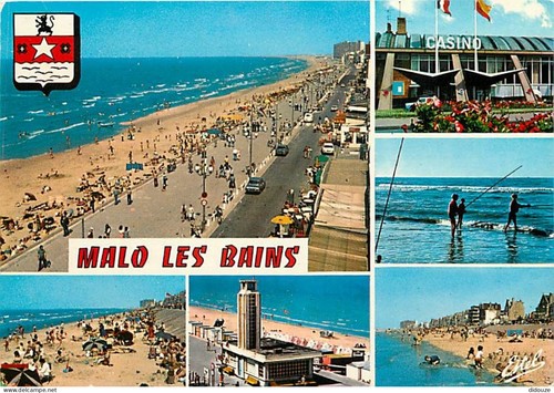 Postcard malo les - -,