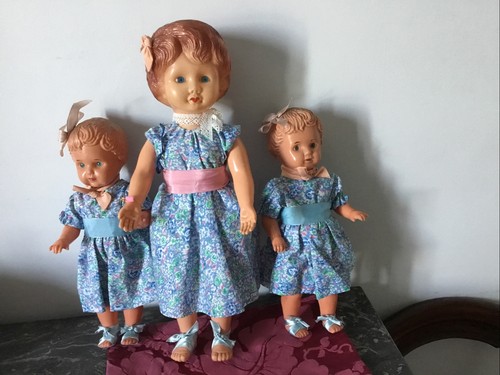 Poupées plastique moulé - en,