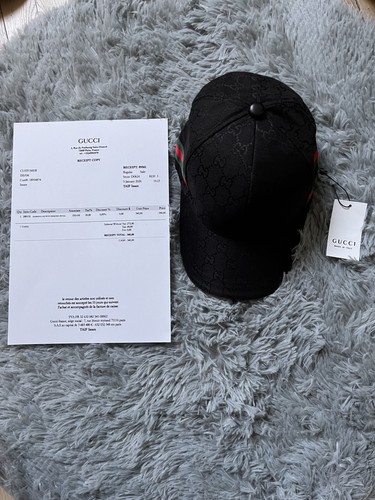 Casquette gucci noire - casquette,
