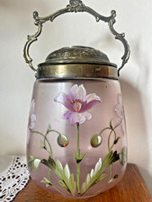 Seau à biscuit émaillé