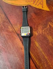 Rare 1980 Nelsonic Pac Man Game Watch joystick version. Working condition. Game