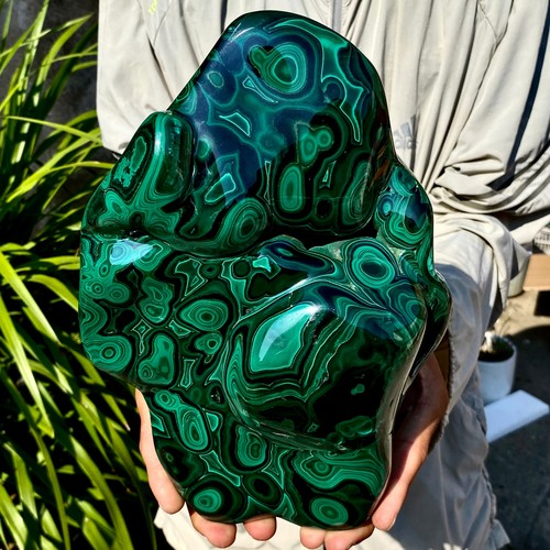 77lb top natural malachite - top,