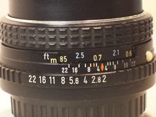 Objectif pentax  50mm F 2