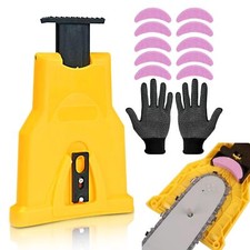 Affuteuse de Chaine Tronconneuse Kit Affutage Chaine Tronçonneuse Affûteur Po...