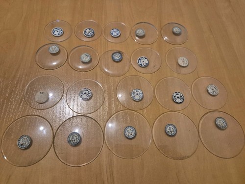 Lot grands verres rond - de,