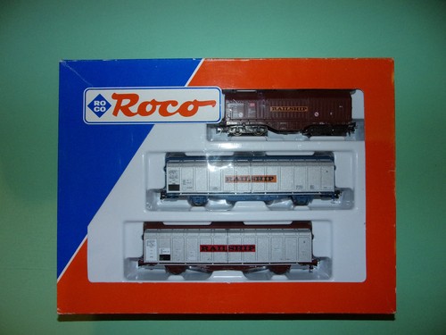 Roco coffret wagons railship - coffret,