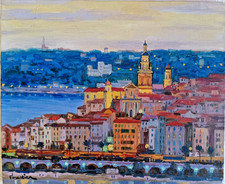 Petite huile sur toile -