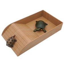 Gamelle Reptile Baignoire pour TortueAbreuvoir Tortue Terrestre Bain Tortue a...