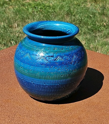 Vase faïence aldo londi - aldo,