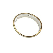 Headlight Bezel, Left, Chrome