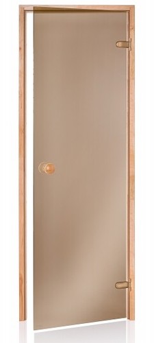 Porte sauna verre bronze - de, 69