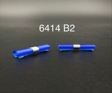 2 Pack 1/64 Scale Blue Chrome