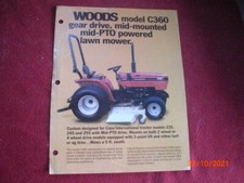  WOODS  MODEL C360  LAWN MOWER