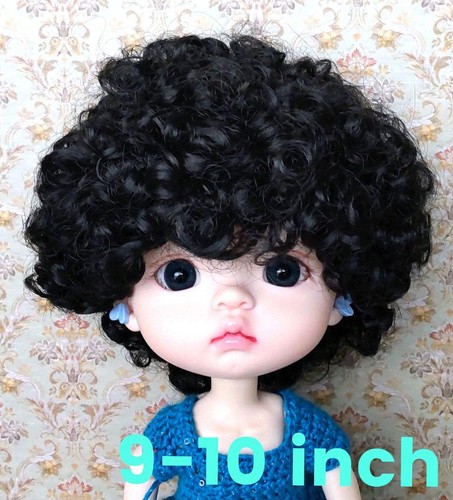 Doll wig inch black - doll,
