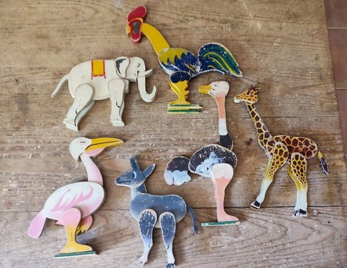 Lot jouets bois - 6,