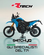 YAMAHA TENERE 700 2025 Kit Plastiques RTECH T7 RÉVOLUTION Azzurro Rally