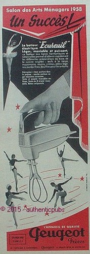 Advertisement peugeot freres - peugeot,