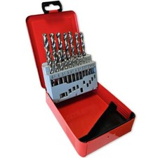 FORETS HSS A METAUX 1 à 10 mm DIN 338N, BOITE DE 19 MECHES