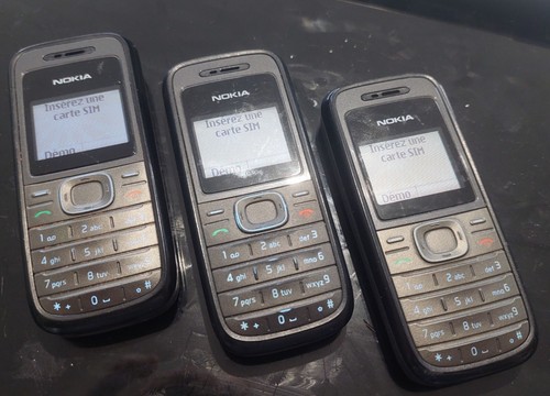 Téléphone vintage nokia 1208 - vintage,