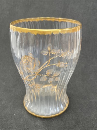 Ancien gobelet verre parlant - ancien,
