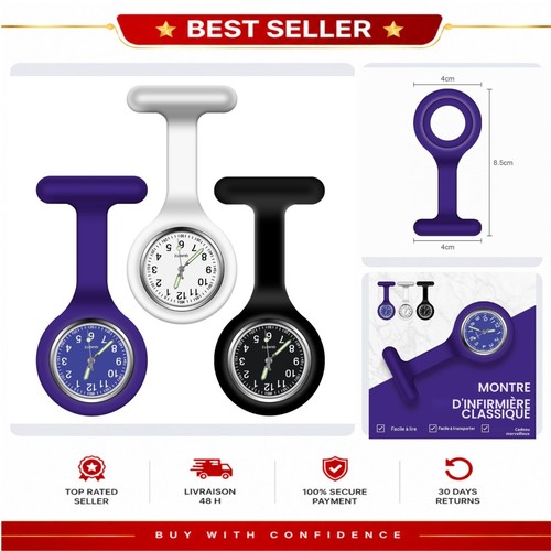 Montre infirmière gousset - infirmière, à