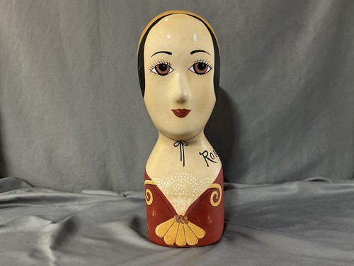 Vintage milliner hand painted - milliner,