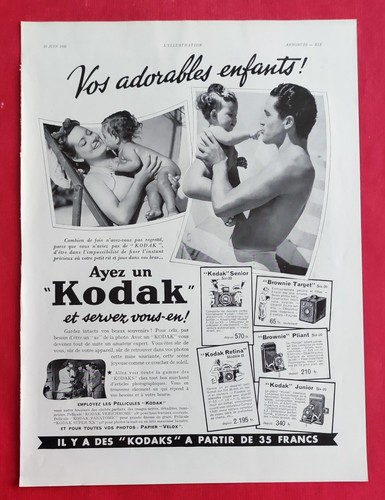 Pub presse 1939 - , appareils