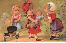 Chromos - COR14375 - Cheap - Girls - Doll - Stroller - Trees -