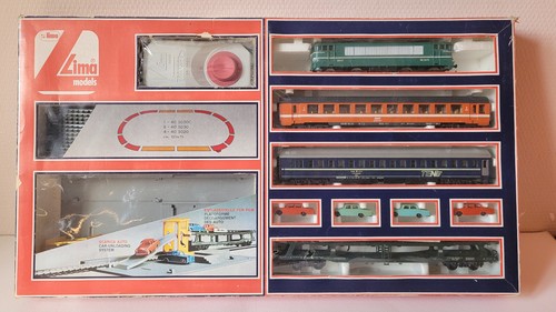 Lima coffret train - ho, auto