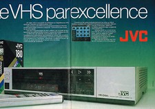 1985 ADVERTISING 054 JVC VCR HR D151s (2 pages)