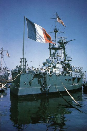 Ww2 cuirassé français - -,