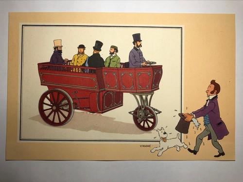 Herge tintin chromo voir - herge,