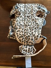 Baby Bjorn Beige Leopard Print