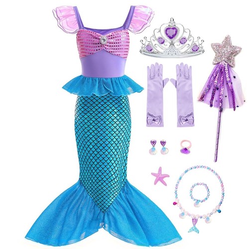 Deguisement robe petite sirene - robe,