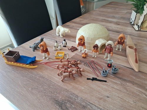 Playmobil grand lot - playmobil, esquimaux