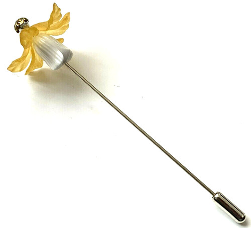 Broche epingle chapeaux - chapeaux, fleur