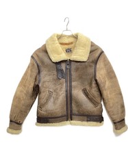AVIREX B-3 Blouson Jacket L Size Brown From Japan