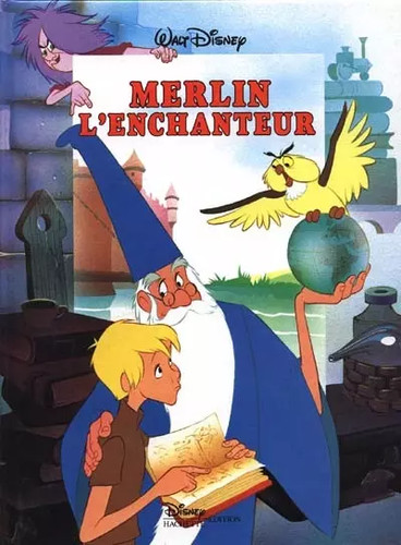 Merlin enchanteur walt - l'enchanteur,,