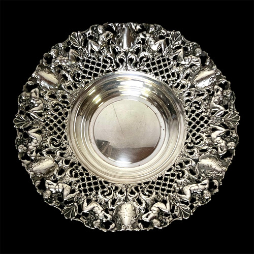 Grand plat frise ajourée - grand,