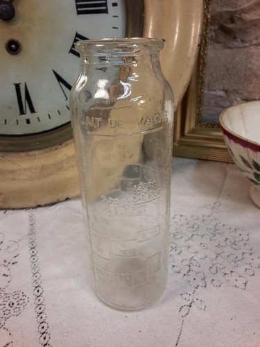 Ancien biberon verre - ancien, en