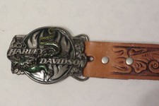 HARLEY DAVIDSON cuir ceinture