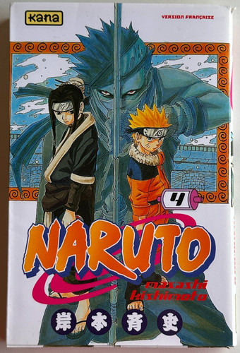 Manga naruto tome 4 - naruto,