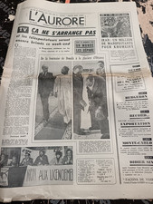 JOURNAL L'AURORE 9 FEVRIER
