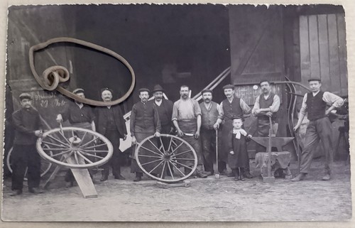 Carte photo cpa ouvriers - cpa,