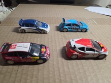 NOREV Lot de 4 voitures rallye