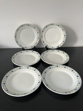Set of 6 St-Amand Earthenware Dessert Plates - Terre de Fer 