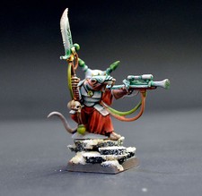 Warlock Skaven Hero peint en
